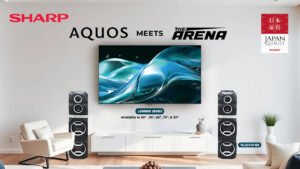 AQUOS-4K-TV-and-The-Arena-Speaker-FI