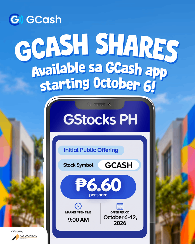 GCash Real-time IPO Allocation Starting at 100 Shares